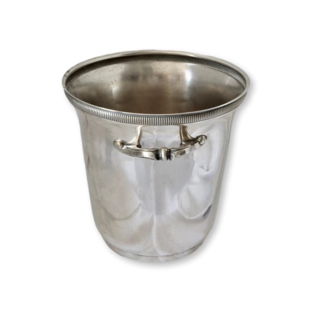 Late 20th Century Midcentury French Champagne Bucket For Sale - Image 5 of 6