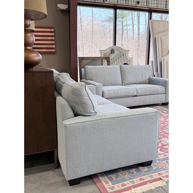 Contemporary Pottery Barn Pb Comfort Square Arm Sofa For Sale - Image 3 of 12