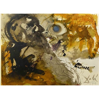 Salvador Dalí, Leviathan, 1960s, Lithograph For Sale