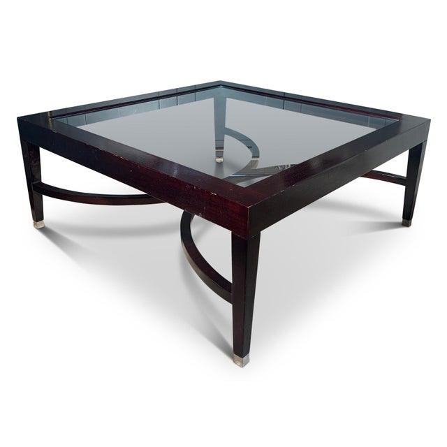 Wood Low Coffee Table from Justin van Breda, London, 2000s For Sale - Image 7 of 8