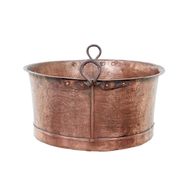Victorian 19th Century Copper Cooking Pot For Sale - Image 6 of 7