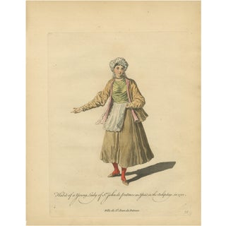 Jefferys, Young Lady of St John of Patmos, 1749, Print For Sale