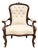Antique Victorian Spoon Back Armchair, 1860s For Sale