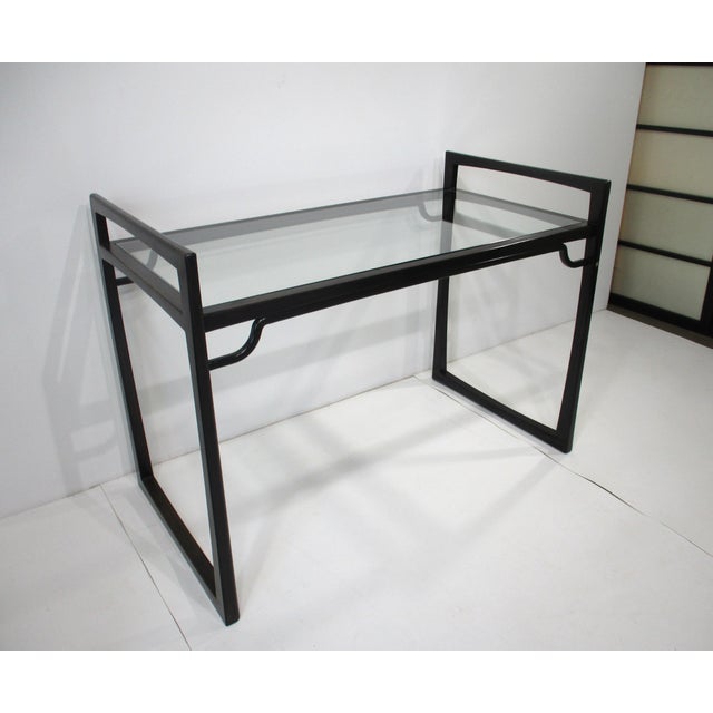 Asian Style Mid Century Po Wah Styled Desk and Chair Hong Kong For Sale - Image 4 of 16