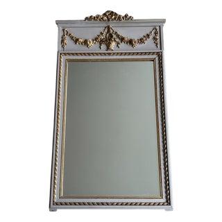 Antique French Louis XVI Style Mirror, 1890s For Sale