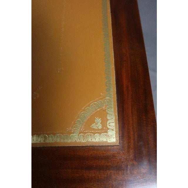 Large Empire Style Desk in Mahogany For Sale - Image 12 of 13