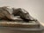 Mid 19th Century 19th Century French Bronze Reclining Greyhound by Christopher Fratin, 1801-1864 For Sale - Image 5 of 12