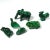 Gemstone Vintage Malachite Figurines, 1970s, Set of 6 For Sale - Image 7 of 10