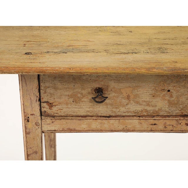 Traditional Antique Painted Side Table For Sale - Image 3 of 12