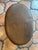 Animal Skin Old Leather Footstool For Sale - Image 7 of 7