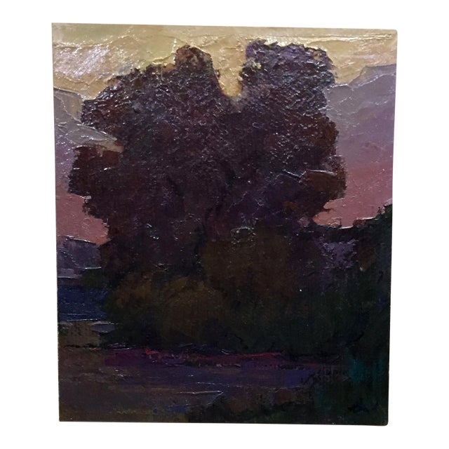 1970s Oil Painting Late Evening Constantinople Adolf Markovich For Sale