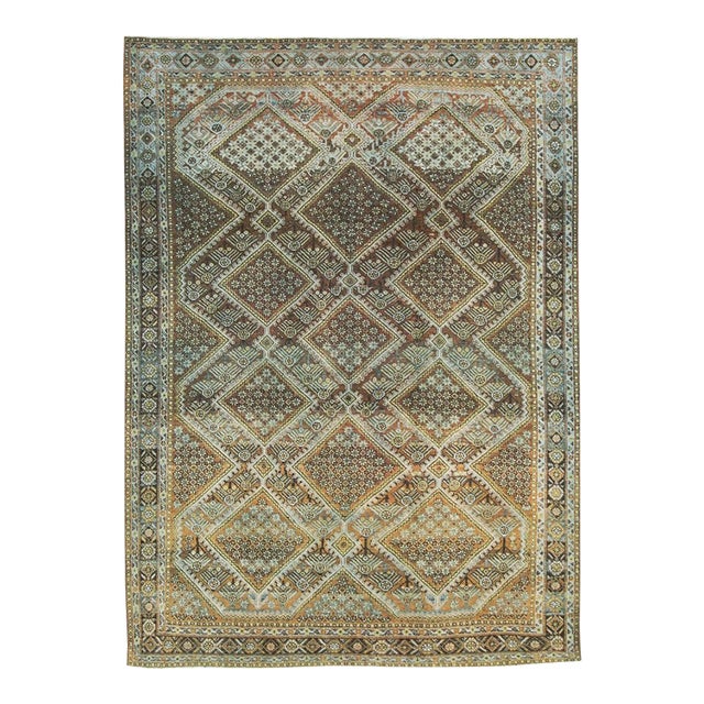 Galerie Shabab Collection Early 20th Century Persian Afshar Carpet For Sale