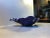 Blue Freeform Natura Dish by Ole Kortzau for Royal Copenhagen, 1990s For Sale - Image 7 of 11