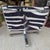 Modern Middle Ct Arm Chair With New Cover Zebra For Sale - Image 3 of 9