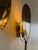 Metal Pair of 1979 Chapman Brass Fan Sconces For Sale - Image 7 of 12