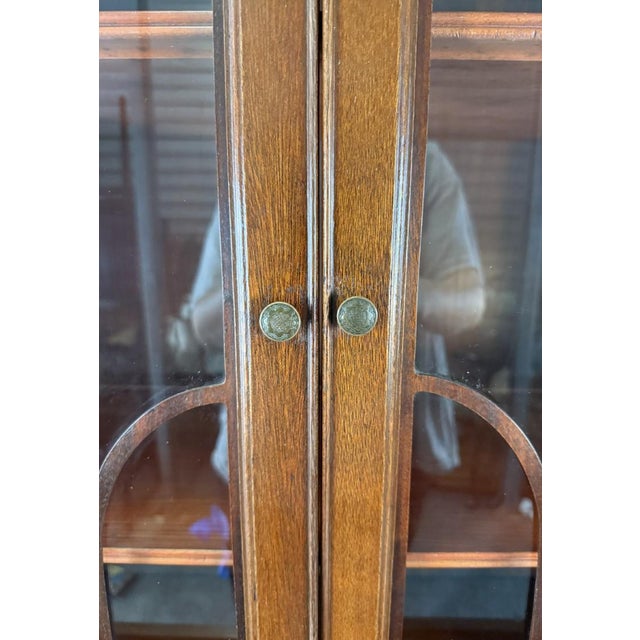 1960s Vintage Mahogany Bookcase For Sale - Image 11 of 11