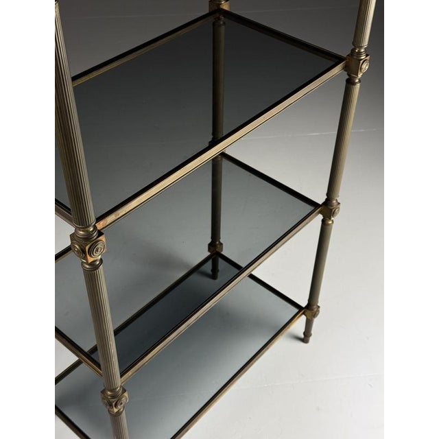 Mid-Century Metal Bookcase, 1960s For Sale - Image 12 of 18