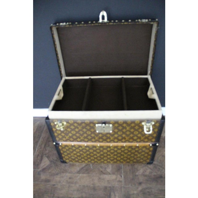 Antique Shoe Trunk from Louis Vuitton, 1920s For Sale - Image 12 of 18