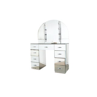 Vintage Hollywood Regency Style Vanity For Sale