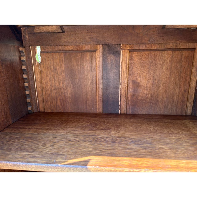 Vintage Country French Two Door Console Cabinet Sideboard For Sale - Image 10 of 12