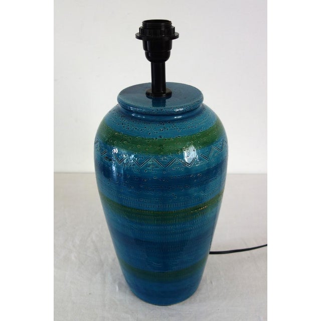 Ceramic Lamp Bases in the style of Bitossi, Italy, 1970s For Sale - Image 13 of 13