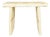 Vintage Rustic Square Stool in Elm Wood For Sale