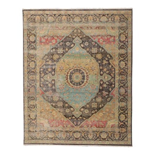 Distressed Oushak Rug, 08'00 X 10'00 For Sale