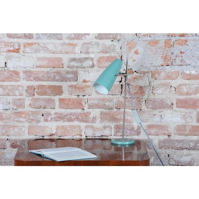 Mid-Century Table Lamp by J. Hůrka for Napako, Czech, 1950s For Sale - Image 10 of 11