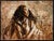 This artwork features a contemplative figure with flowing hair, rendered in a warm palette of browns and ochres. The...