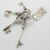 Vintage Italian Handmade Genuine Silver Bunch of Keys Figurine, 1980s For Sale - Image 4 of 16