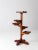 Brown Vintage Tiered Wooden Plant Stand For Sale - Image 8 of 13