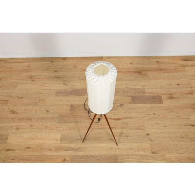 Scandinavian 3-Legged Teak Lamp, Sweden, 1970s For Sale - Image 9 of 13