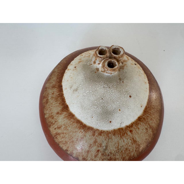 Mid-Century Warren Hullow Isabel Park Studio Art Pottery Vase For Sale In Miami - Image 6 of 12
