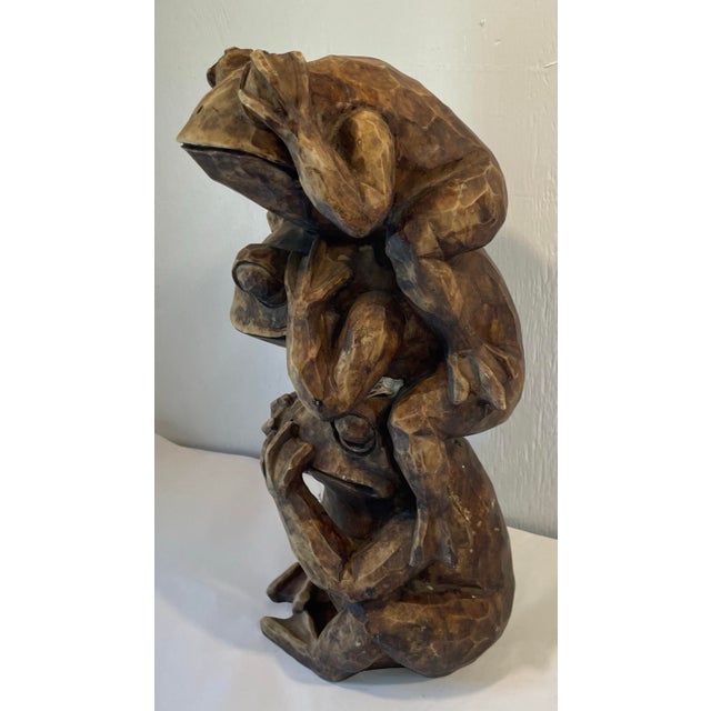 Cute Vintage 3 Monkey See No Evil Speak No Evil and Hear No Evil Garden Statue