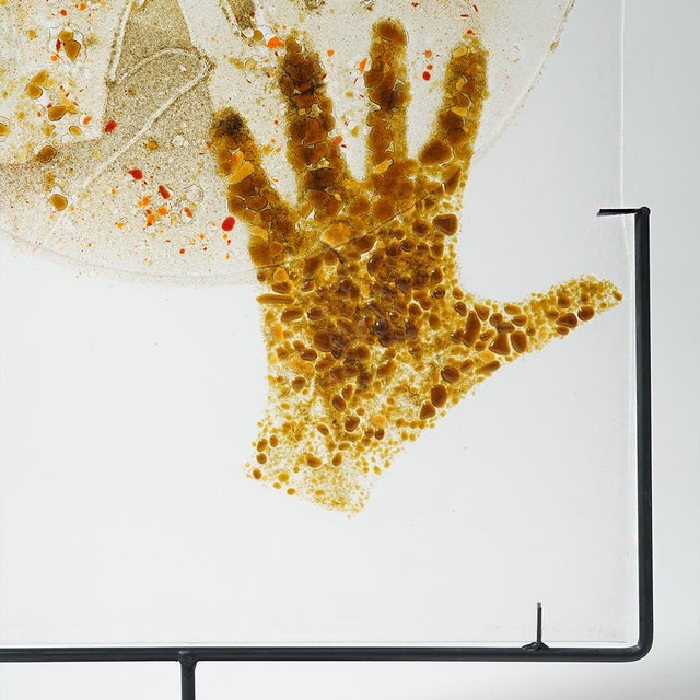 Glass Fusion Work by Renata Minuto for Studio Casarini Savona, 1990s For Sale - Image 10 of 14