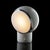 Mid-Century Modern Zeus Table Lamp in White with Swiveling Lampshade by Cini Boeri for Gavina, Italy, 1970s For Sale - Image 3 of 18