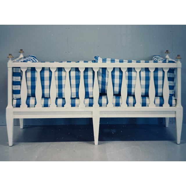 Vintage Swedish Bench, 1900 For Sale - Image 4 of 7
