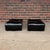 Mid 20th Century Pair of Square Ottomans on Castors Mid Century Modern For Sale - Image 5 of 9