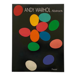 " Andy Warhol Abstracts " Vintage 1993 First Edition Lithograph Print Pop Art Exhibition Book