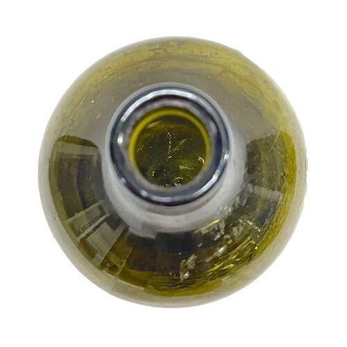 Antique Green Glass Bottle For Sale - Image 4 of 4