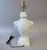 1980s Solid White Marble Table Lamp With Carved Elephant Heads For Sale - Image 9 of 9