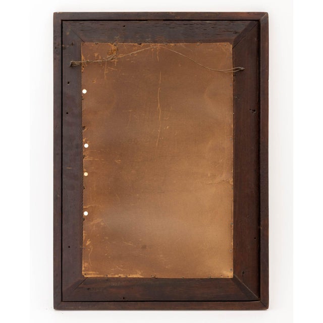 Wood American Flame Mahogany Framed Mirror, Circa 1900 For Sale - Image 7 of 7