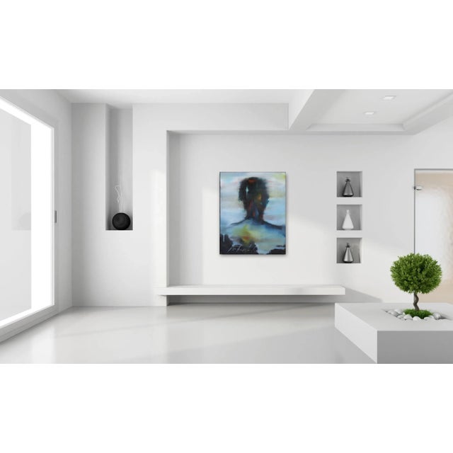 Textile "De La Saint" Original Artwork by Mark Acetelli For Sale - Image 7 of 9