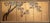 C. 1970s Chinese Six-Panel Gold Leaf Style Painted Screen "Blossoming Plum Tree" For Sale - Image 14 of 14