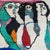 Moroccan Berber Textile Wall Art – Abstract Figurative Design For Sale - Image 6 of 9