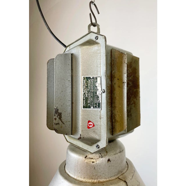 Metal Polish Industrial Factory Ceiling Lamp from Mesko, 1990s For Sale - Image 7 of 16