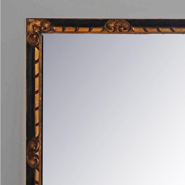 Mid 20th Century Italian Antique Mirror Carved and Gilt For Sale - Image 5 of 8
