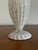 Mid-Century Modern Barbini Attributed Murano Glass Controlled Bubble Vase White Gold Fleck For Sale - Image 3 of 9