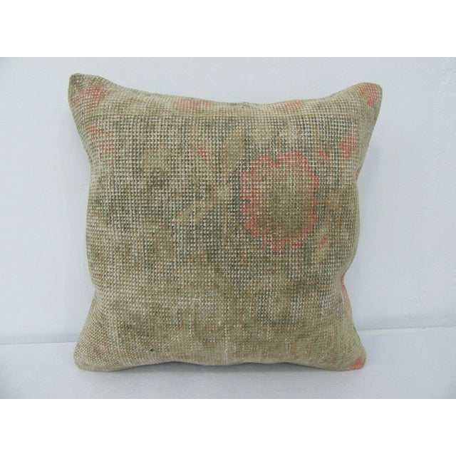 Turkish Faded Decorative Pillow Cover For Sale - Image 4 of 4