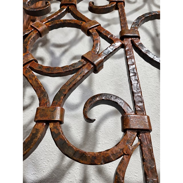 Brown Handcrafted Solid Wood Rustic Door – Custom Mexican Design Made to Order For Sale - Image 8 of 13